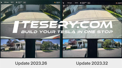 Tesla'nın Gizli İyileştirmeleri: Geliştirilmiş Arka Kamera ve Netlik Yükseltmeleri