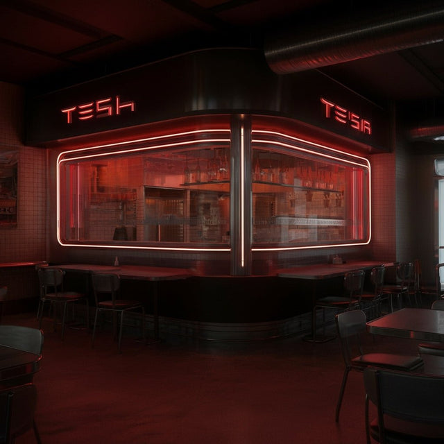 Tesla Lokantası Temelde Tamamlandı—İşte Nasıl Görünüyor