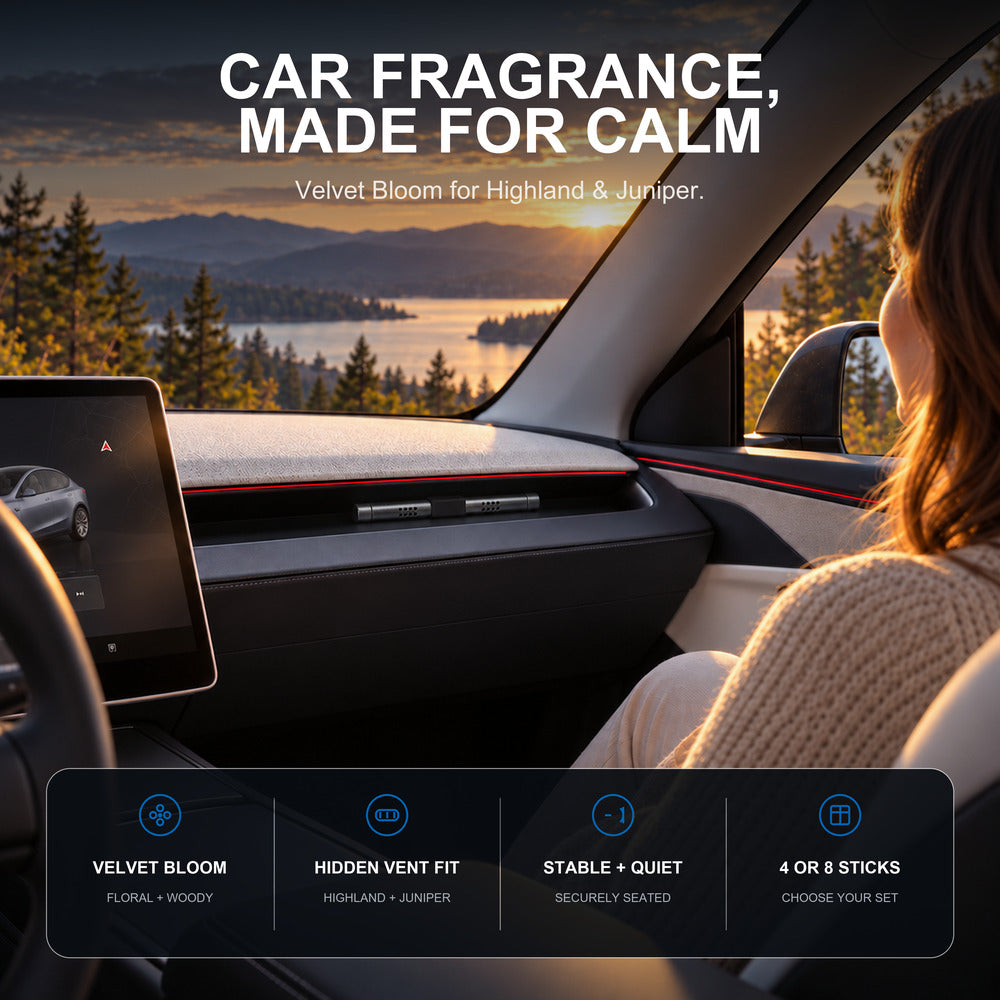 TESERY Model 3 Highland & Model Y Ardıç Havası Kokusu Çubuğu