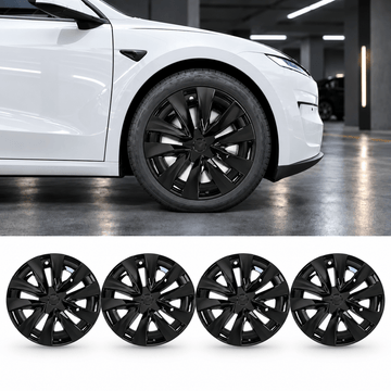 18" V-Spoke Full-Coverage Wheel Covers for Tesla Model 3 Standard 2026+ (Set of 4) - Tesery Official Store
