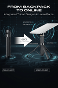 189Wh Portable Power Tripod | Compatible with Starlink Mini Battery Pack - Tesery Official Store