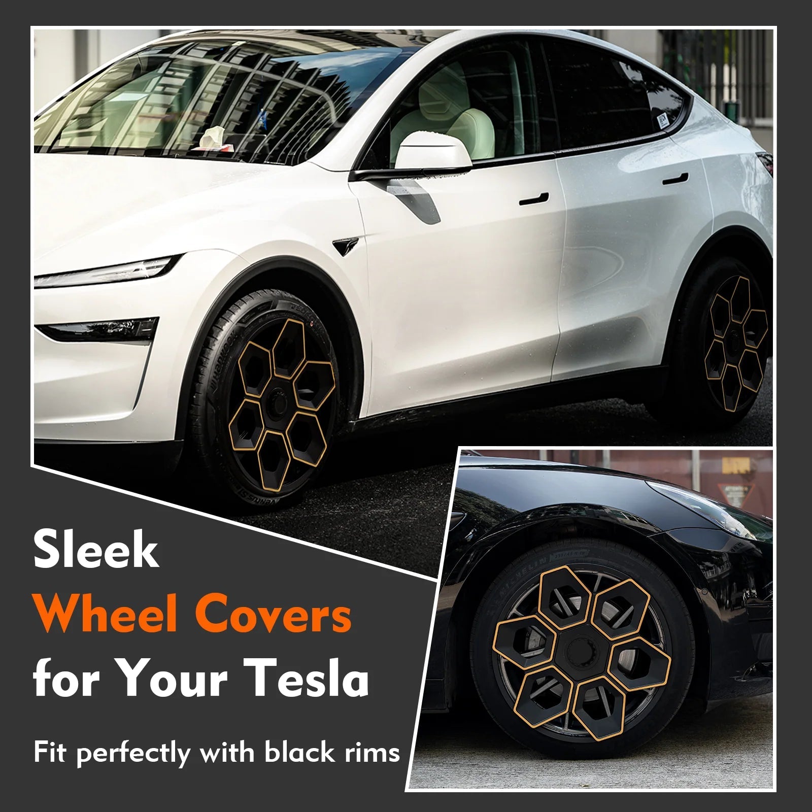 19" Wheel Covers for 2025 Tesla Model Y Juniper | Center - Lock - Tesery Official Store