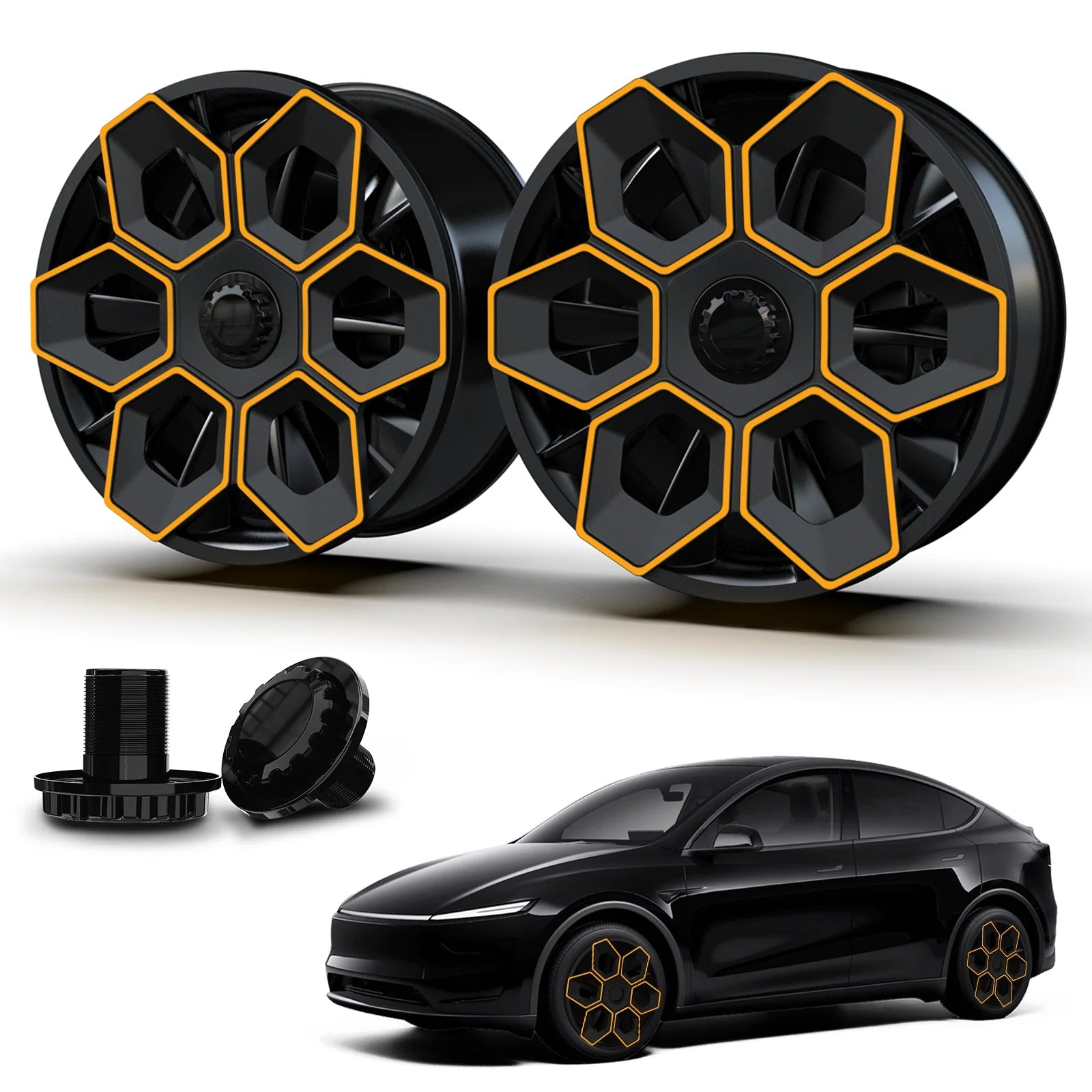 19_Hexa_Honeycomb_Wheel_Covers_for_Tesla_Model_Y_Set_of_4_Tesery_Tesery Official Store
