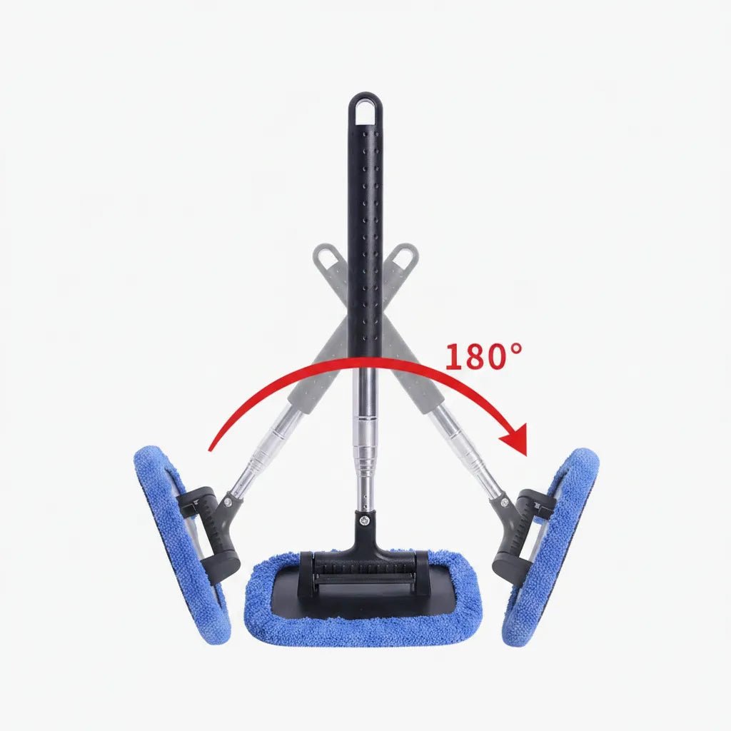 3 - in - 1 Car Window Wiper with Extendable handle | 180° Rotating - Tesery Official Store