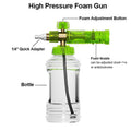 4000 PSI Foam Cannon for Pressure Washer - Aluminum Alloy Snow Foam Lance with 1/4