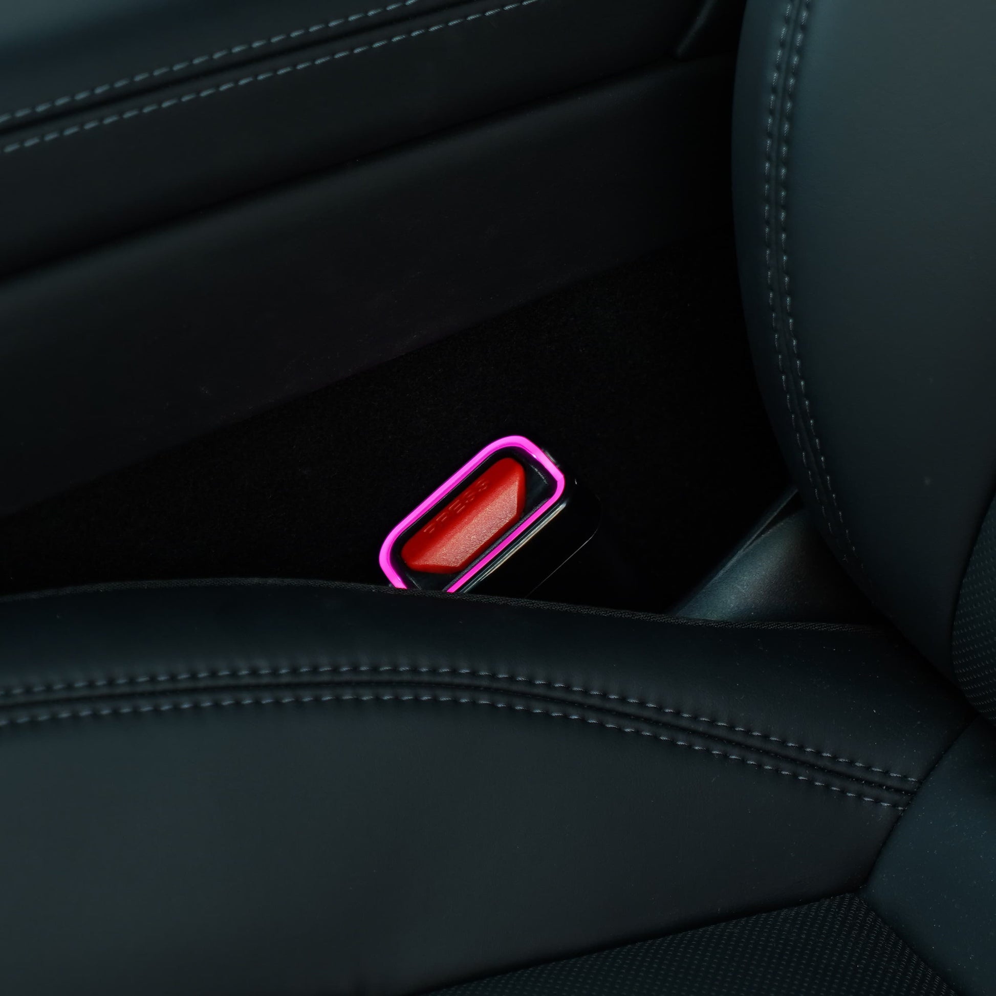 64 - Color RGB Seat Belt Buckle Ambient Light Kit for Tesla Model 3 Highland & Model Y Juniper - Tesery Official Store