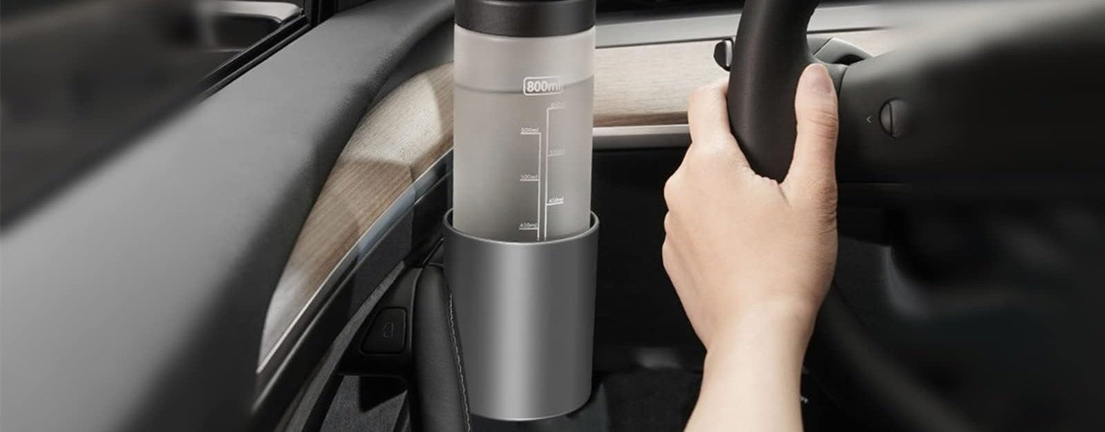 Car Door Cup Holder for Tesla Model Y & Model 3 Highland