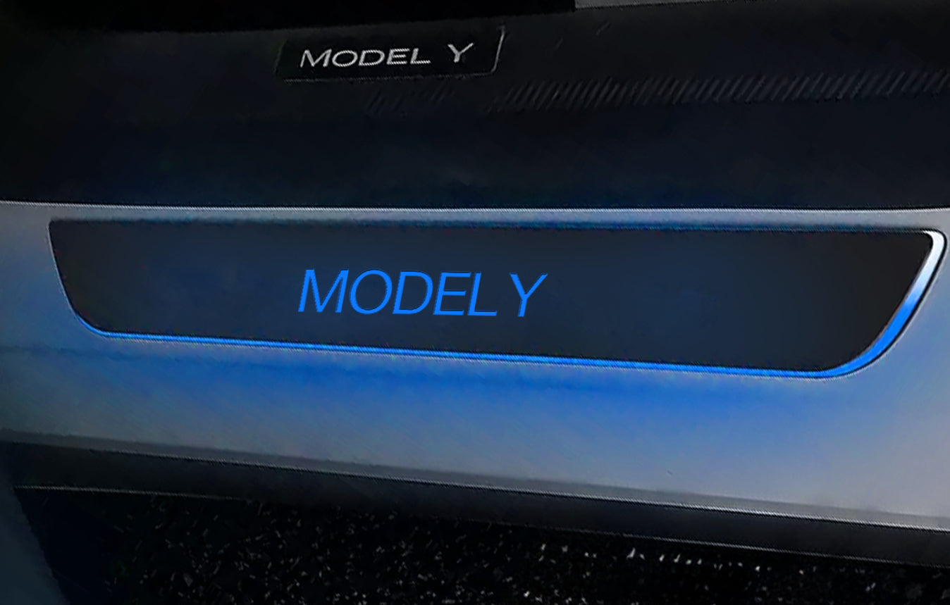 LED Colorful Lights Door Sills for Tesla Model Y/3/S/X