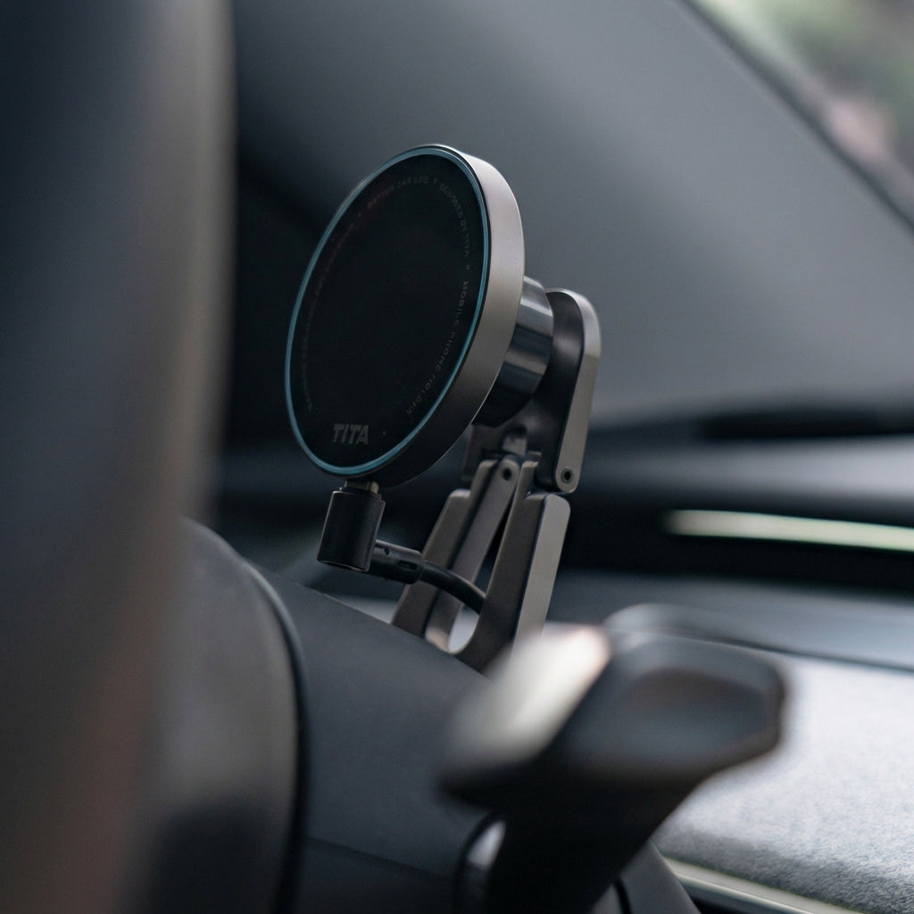 MagSafe Wireless Charger for Tesla Model 3 Highland & Y Juniper | 3-Axis Adjustable