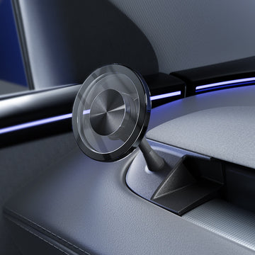 Magnetic Left Dashboard Phone Holder for Model Y Juniper & Model 3 Highland (LHD)