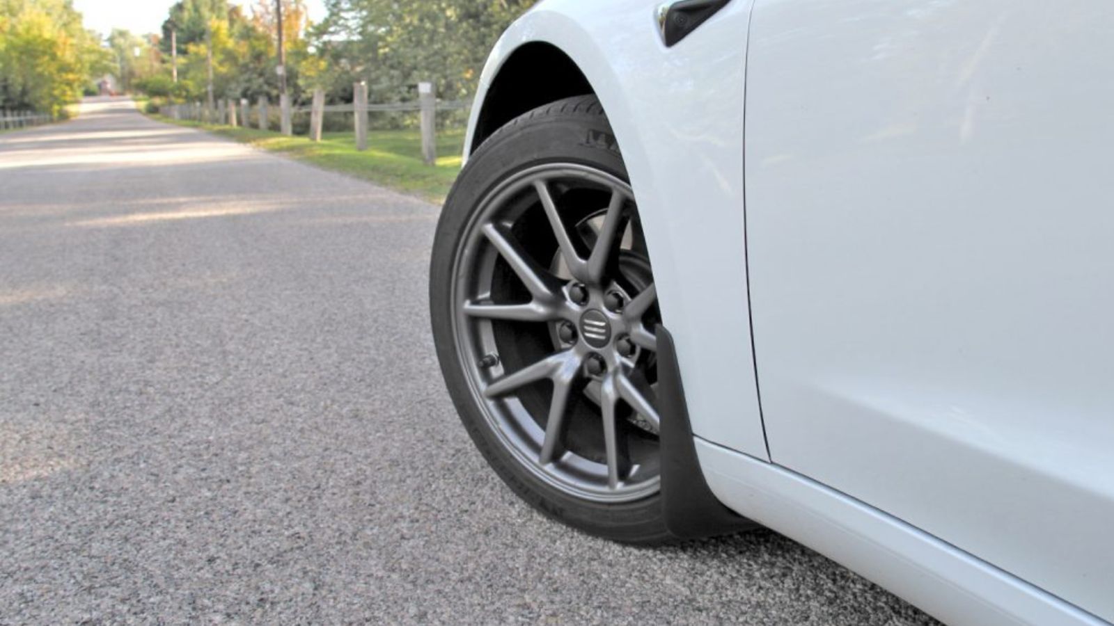 Tesla Model 3/Y Mud Flaps | No-Drill Splash Guards | All-Weather TPE - Tesery