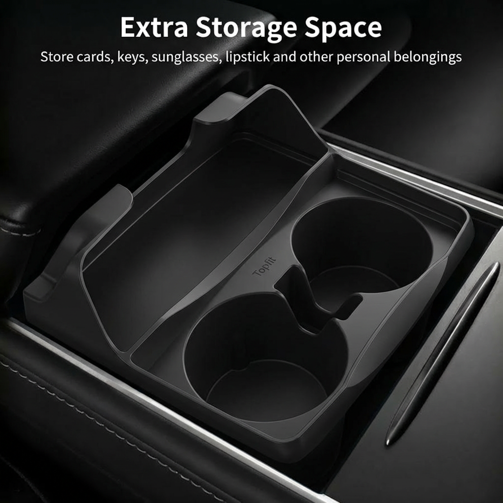 Kabak Şeklinde Silikon Mendil Kutusu l Tesla Model 3/Y/S/X için Uygun