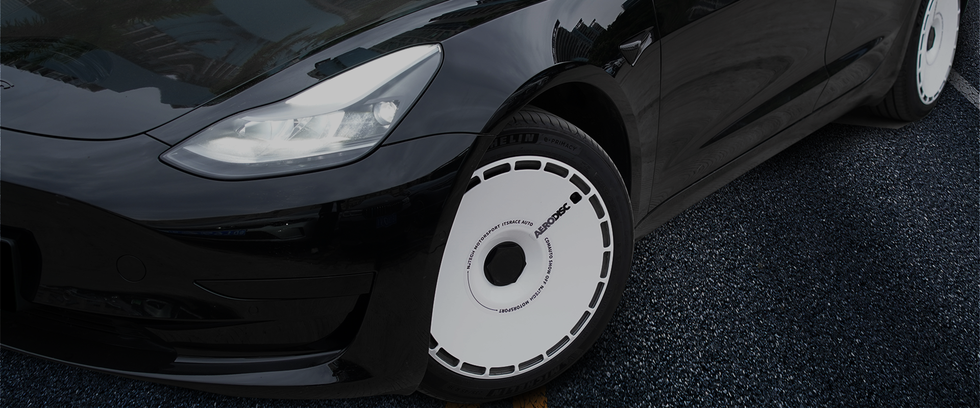 Tesla Model 3 Highland/Y Aero Wheel Covers (Masked Rider) - Tesery