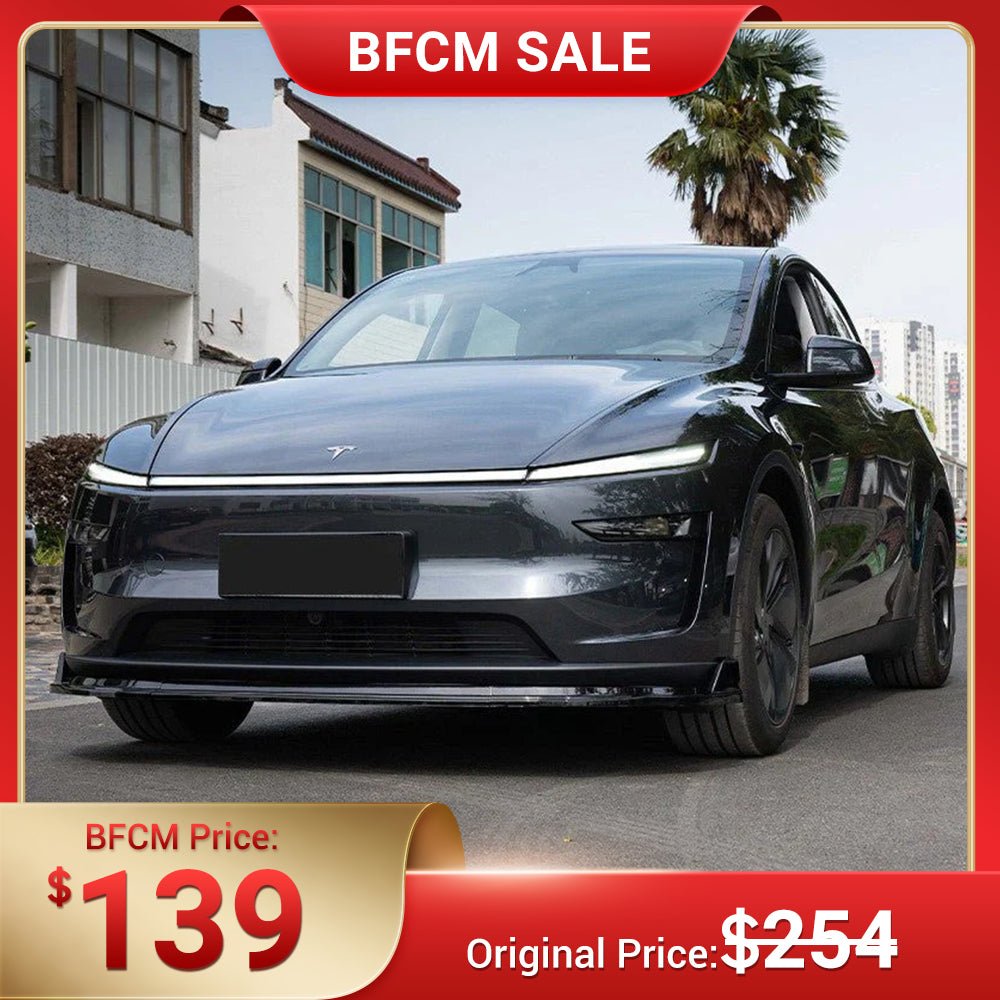 ABS Front Lip Spoiler for Tesla Model Y Juniper - Tesery Official Store