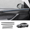 ABS Interior Door Panel Upper Trim Covers (4Pcs) for Tesla Model Y Juniper - Tesery Official Store
