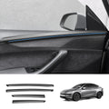 ABS Interior Door Panel Upper Trim Covers (4Pcs) for Tesla Model Y Juniper - Tesery Official Store