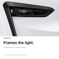 ABS Split Front Fog Light Bezel Cover for Model Y Juniper & YL 6-Seater - Tesery Official Store