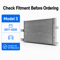 A/C Condenser for Tesla Model 3 2017–2020 (1077083-00-B) - Tesery Official Store