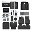 Accessories Kit for Tesla Model Y Premium (2025+) – 13-Piece Must-Have Bundle for New Owners - Tesery Official Store