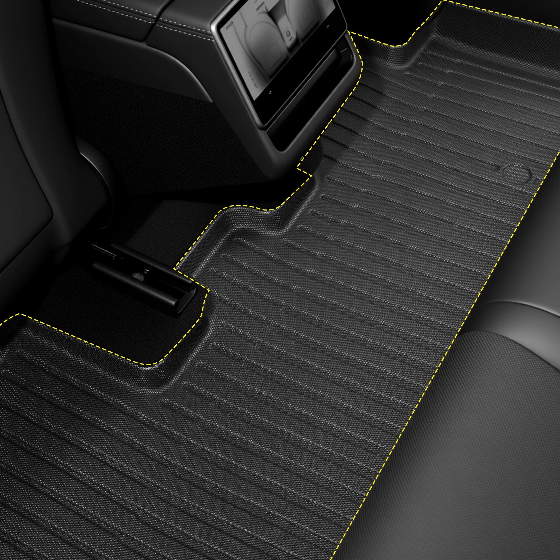 All Weather 3D TPE Floor Mats for Tesla New Model Y - Tesery Official Store
