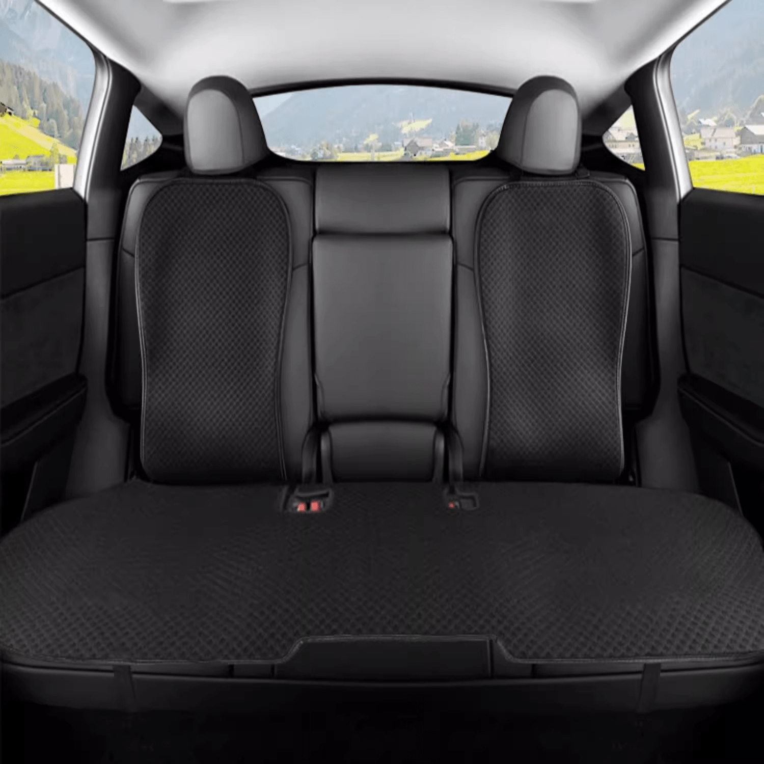 All - weather ice silk cushion for Tesla Model Y Juniper & Model 3 Highland - Tesery Official Store