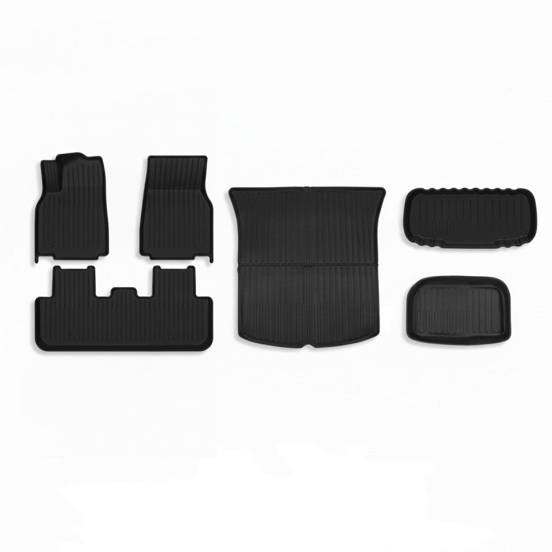 All - Weather TPE Floor Mats for Tesla Model Y Standard (LHD) - Tesery Official Store
