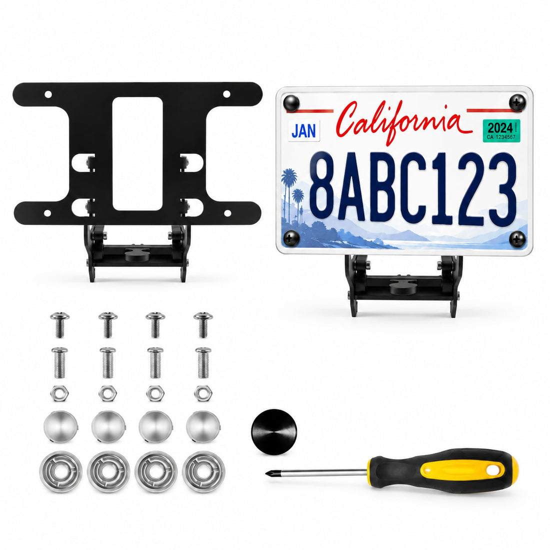 Aluminum Alloy License Plate Frame for Model 3/Y - Tesery Official Store