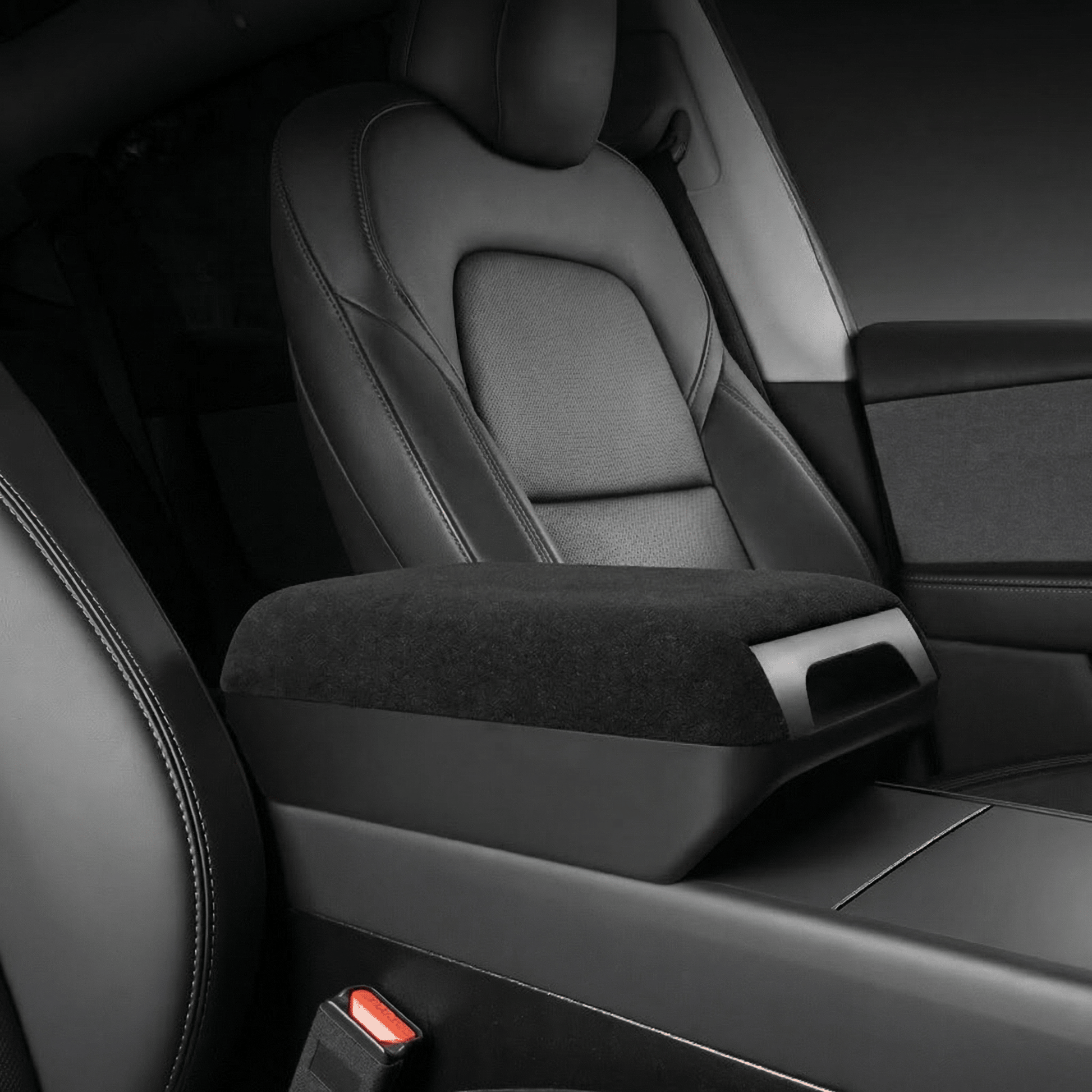 Center Console Armrest Riser with Hidden Sliding Storage for Model 3 Highland & Model Y Juniper - Tesery Official Store