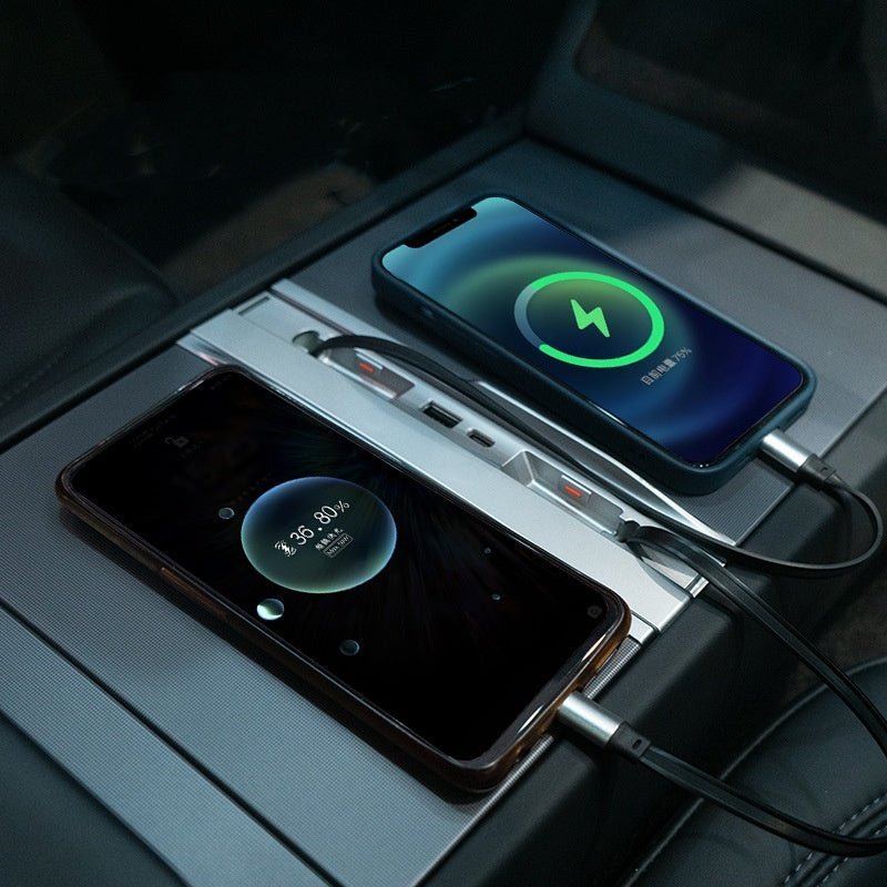 Center Console USB Hub Docking Station for Tesla Model 3 Highland & New Model Y - Tesery Official Store