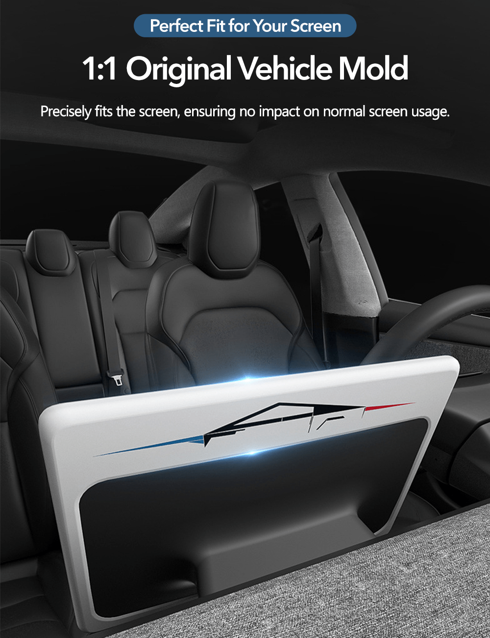 Central Screen Protector Frame for Tesla Model 3 Highland - Tesery Official Store