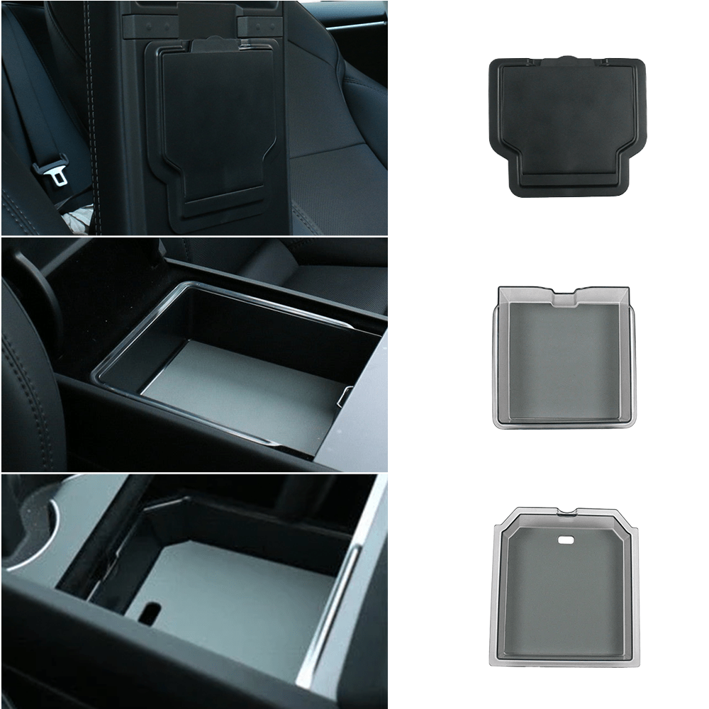 Console & Armrest Triple Storage Pack for Model Y Juniper & Model 3 Highland - Tesery Official Store