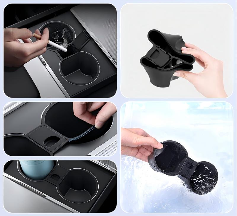 Cup holder slot limiter for Tesla Model 3/Y - Tesery Official Store