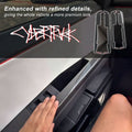 Cybertruck Lower Door Panel Armrest Overlays | Real Molded Carbon Fiber (4 - Piece Set) - Tesery Official Store