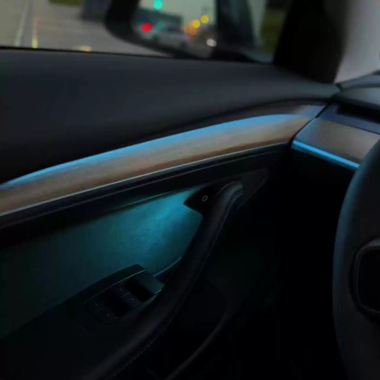 Door Handle Bowl Lights Ambient Lighting for Model 3 Highland & New Model Y - Tesery Official Store