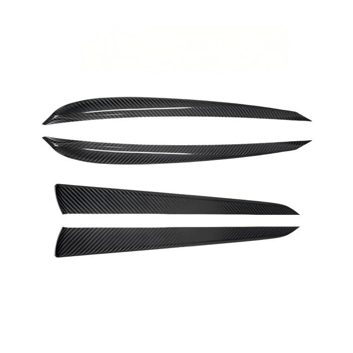 Door Trim Dry Carbon Fiber Overlay for Model S/X - Tesery Official Store