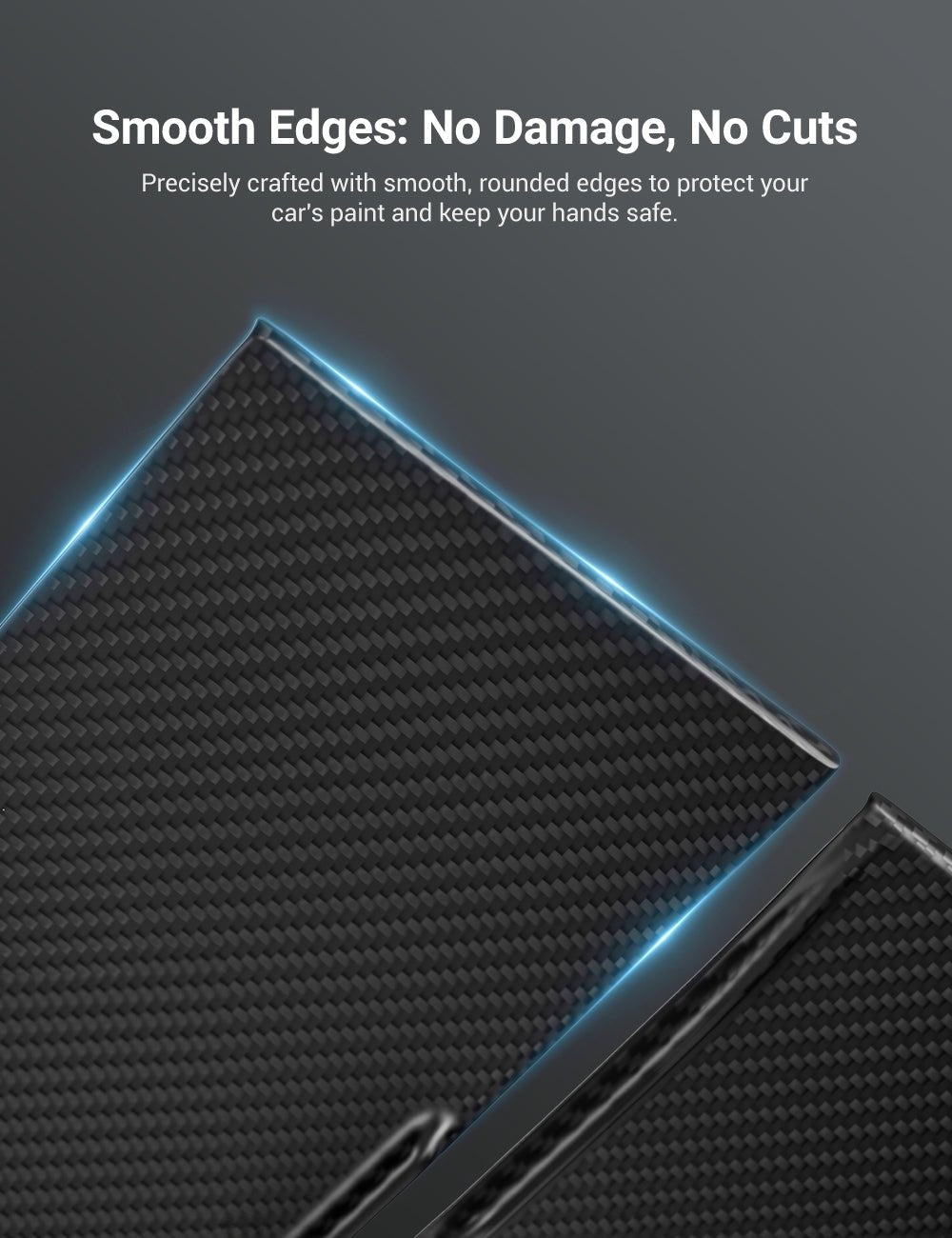 Dry Carbon Fiber Center Console Cover For Tesla Model Y Juniper / Model 3 Highland - Tesery Official Store