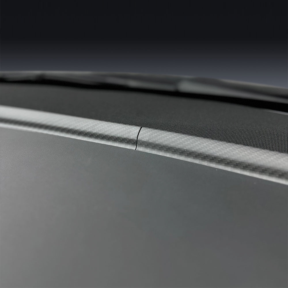 Dry Carbon Fiber Upper Dash Overlay for Model 3 / Y - Tesery Official Store