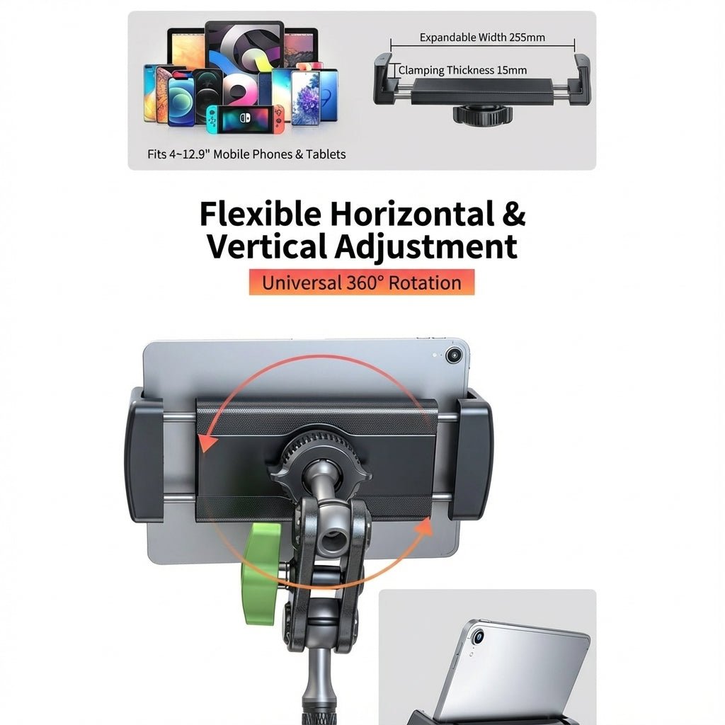 Dual - Suction Car Windowscreen Phone Mount | Navigation & Filming - Tesery Official Store