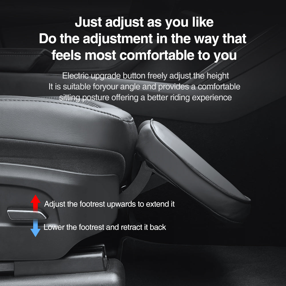 Electric Seat Leg Support Pad for Model Y Juniper | Passenger Seat - Tesery Official Store