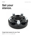 Forged Wheel Spacer for Tesla Model 3/Y/X/S (a set 4pcs) - Tesery Official Store