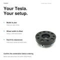 Forged Wheel Spacer for Tesla Model 3/Y/X/S (a set 4pcs) - Tesery Official Store