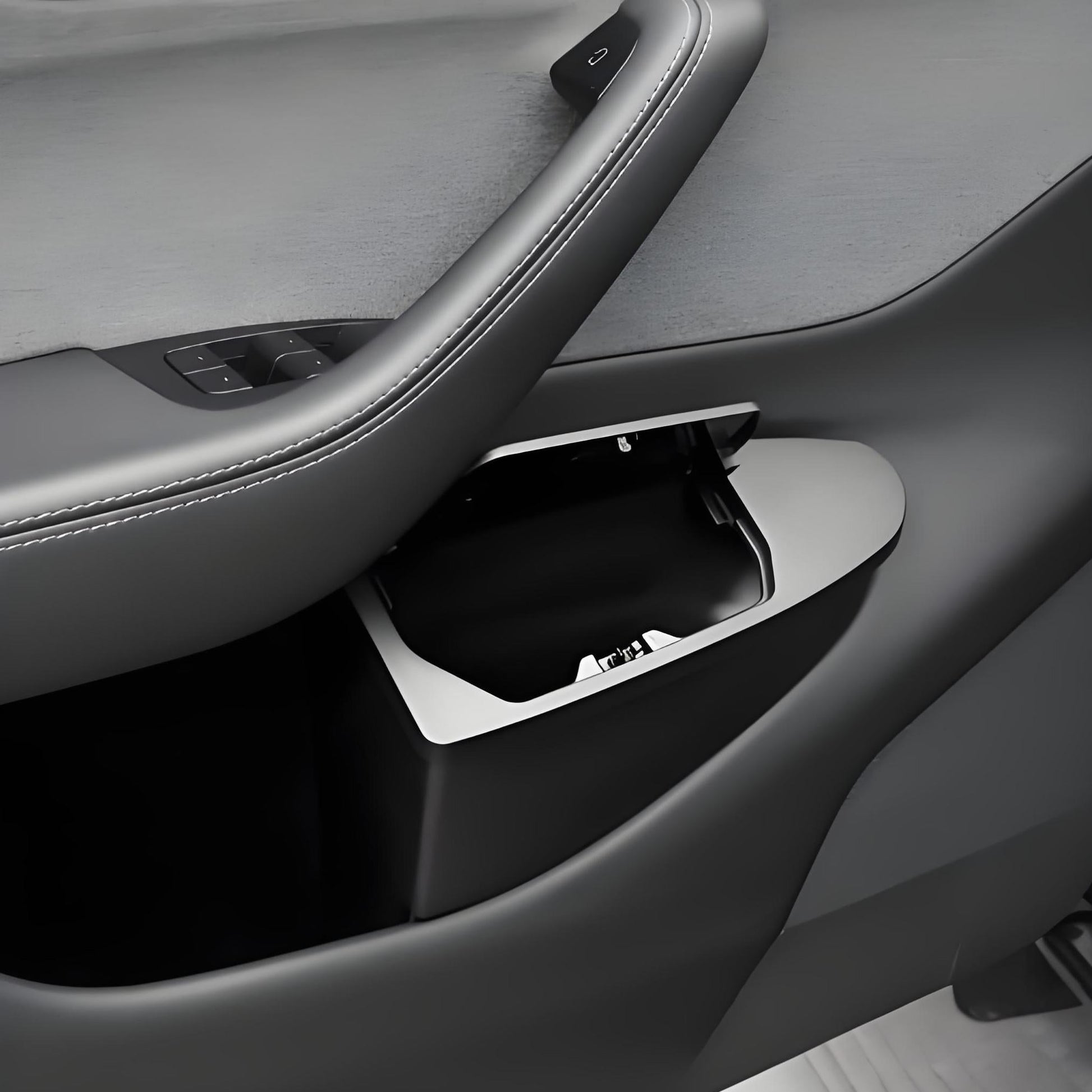 Front Door Trash Can Organizer for Tesla Model Y Juniper (2PCS) - Tesery Official Store