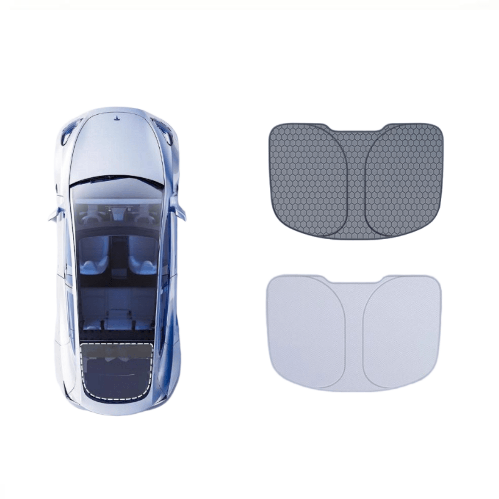 Graphene Rear Windshield Sunshade for Tesla Model 3 Highland / Model Y Juniper - Tesery Official Store