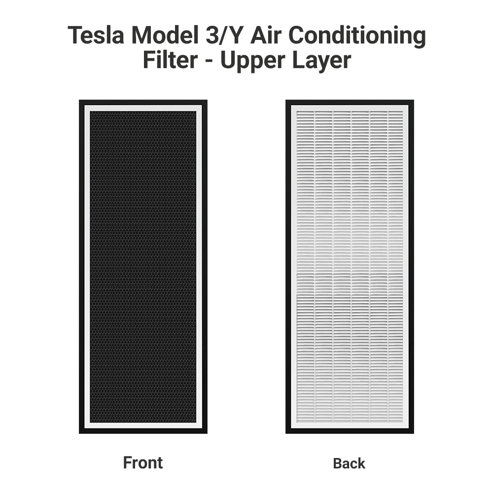 HEPA Upper Lower Air Filter for Tesla Model Y (4 PCS) - Tesery Official Store