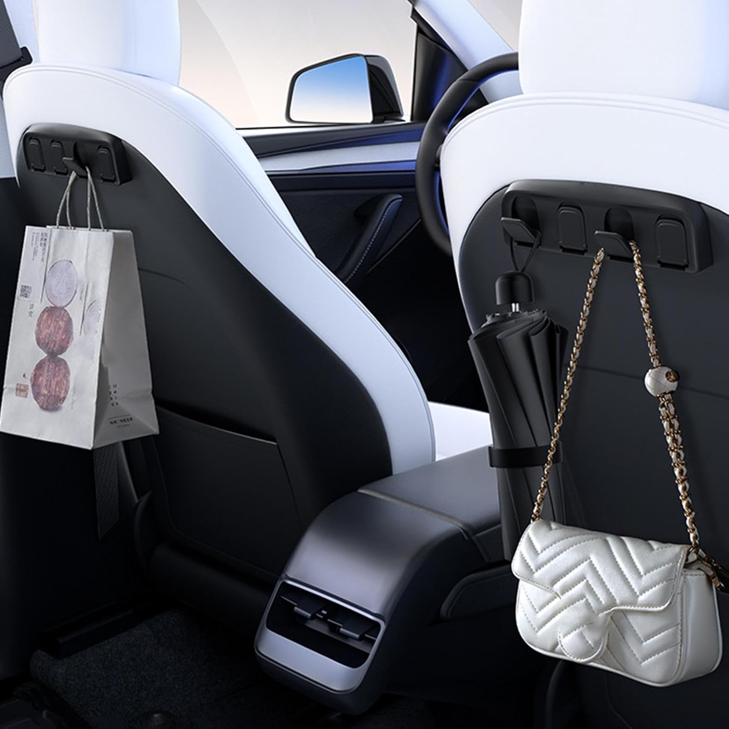 Hidden Seat Back Hooks for Tesla Model 3/Y - Tesery Official Store