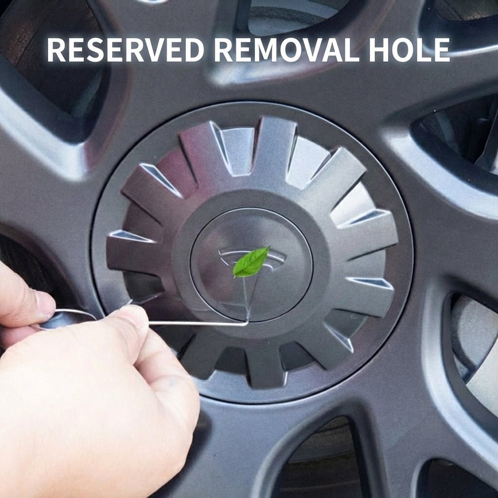 Hub Center Caps for Tesla Model 3 Highland (2024+) 18’’ Photon Wheels – Threaded Style | Tesery - Tesery Official Store