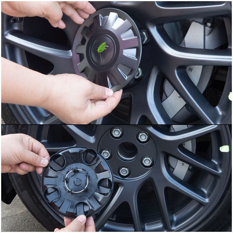 Hub Center Caps for Tesla Model 3 Highland (2024+) 18’’ Photon Wheels – Threaded Style | Tesery - Tesery Official Store
