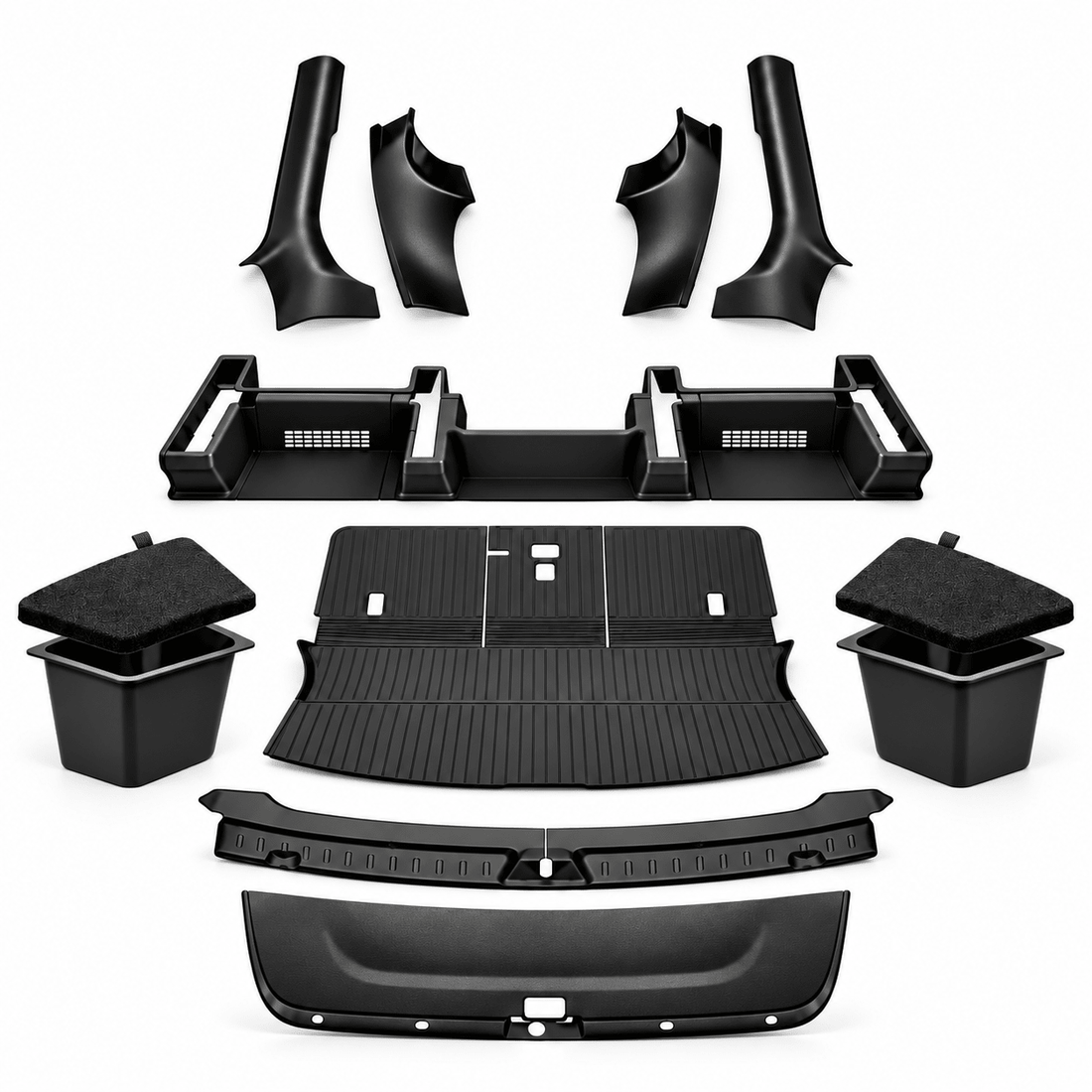 Interior & Trunk Protection Accessories Kit for Tesla Model Y Premium - Tesery Official Store