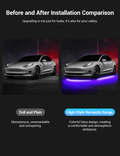 LED Chassis Ambient Lights for Tesla Model 3/Y (4PCS) - Tesery Official Store