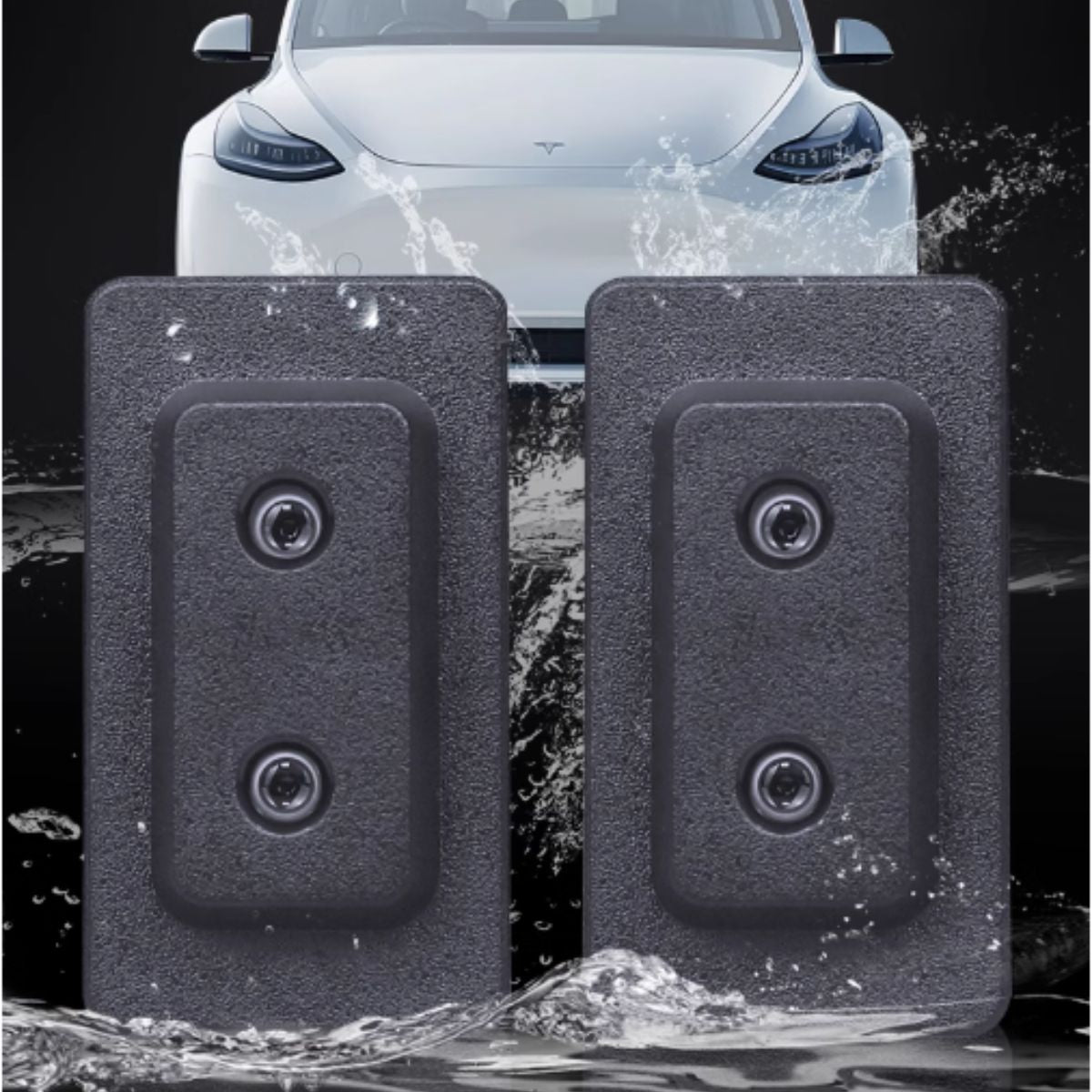 LED Courtesy Door Projector Puddle Lights for Tesla Model 3 / Y - Tesery Official Store